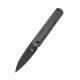 Couteau Kizer Feist XL Black Micarta Lame Acier 154CM Manche Micarta IKBS Linerlock Clip KIV4499C2 - Livraison Gratuite