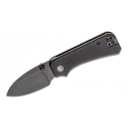 Couteau CIVIVI Baby Banter Black Lame Nitro-V Manche G10 IKBS Linerlock Clip CIVC19068S2 - Livraison Gratuite