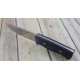 Couteau de Chasse Buschraft Hen & Rooster Manche G10 Lame Acier Inox Etui Cuir HR001 - Livraison Gratuite