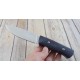 Couteau de Chasse Buschraft Hen & Rooster Manche G10 Lame Acier Inox Etui Cuir HR001 - Livraison Gratuite