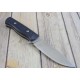 Couteau de Chasse Buschraft Hen & Rooster Manche G10 Lame Acier Inox Etui Cuir HR001 - Livraison Gratuite