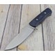 Couteau de Chasse Buschraft Hen & Rooster Manche G10 Lame Acier Inox Etui Cuir HR001 - Livraison Gratuite