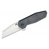 Couteau Schrade Slyte Compact Lame Acier D2 Manche Acier Framelock Clip Made USA SCH1182277 - Livraison Gratuite