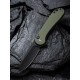 Couteau CIVIVI Elementum II Button Lock Green Lame Acier Nitro-V Black Manche G10 IKBS Clip CIVC18062P3 - Livraison Gratuite