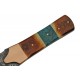 Couteau Damas Flint Lame Acier Damas 256 Couches Manche Os Etui Cuir DM1270 - Livraison Gratuite
