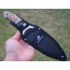 Couteau de Chasse Winchester Guthook Lame Acier Inox Manche Bois Etui Nylon G2241783 - Livraison Gratuite