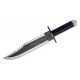 Couteau Rambo II First Blood Part II Signature Edition Acier 420 Manche Paracorde Etui Cuir RB9424 - Livraison Gratuite