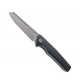 Couteau Bestech Slyther Black/Green Manche G-10 Lame Acier 14C28N IKBS Linerlock Clip BTKG51D - Livraison Gratuite