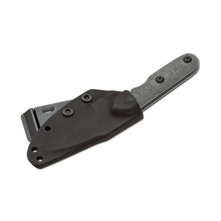 Couteau Tops Iraq-Jac Acier Carbone 1095 Manche Micarta Etui Kydex Made In USA TPJAC01 - Livraison Gratuite