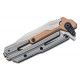 Couteau Kershaw Frontrunner Lame Acier D2 Manche Acier IKBS Framelock Clip KS2039 - Livraison Gratuite