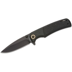 Couteau Browning Buckmark Slim Black Lame Acier D2 Manche Polymer Clip IKBS Linerlock BR0541B - Livraison Gratuite