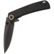 Couteau Browning Buckmark Slim Black Lame Acier D2 Manche Polymer Clip IKBS Linerlock BR0541B - Livraison Gratuite
