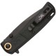 Couteau Browning Buckmark Slim Black Lame Acier D2 Manche Polymer Clip IKBS Linerlock BR0541B - Livraison Gratuite