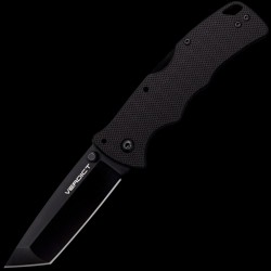 Couteau Cold Steel Verdict Tanto Lame Acier AUS-10A Manche G10 Tri-Ad Lock Clip CSFLC3T10A - Livraison Gratuite