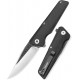 Couteau Trivisa Orion Black Lame Acier D2 Manche G10 IKBS Linerlock Clip TVTY01BDG - Livraison Gratuite