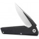 Couteau Trivisa Orion Black Lame Acier D2 Manche G10 IKBS Linerlock Clip TVTY01BDG - Livraison Gratuite