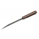 Couteau Celtic Sailor’s Seax Damas Lame 256 Couches Manche Bois Etui Cuir DM1300 - Livraison Gratuite
