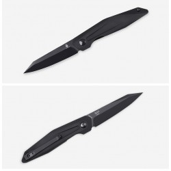 Couteau Kizer Cutlery Spot Black Manche G10 Lame Acier 154CM Linerlock Clip KIV3620C2 - Livraison Gratuite