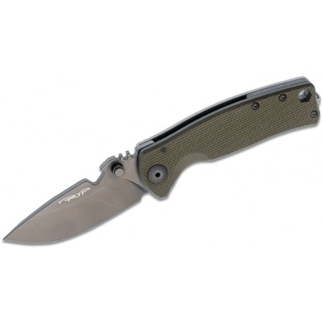 Couteau DPx Gear HEST/F Urban OD Green Manche G10/Titane Lame Acier CPM-154 IKBS Clip DPXHESTF20 - Livraison Gratuite