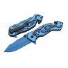 Lot de 3 Couteau Rite Edge Flying Dragon Blue Lame Acier Inox Manche Alu CN300586BL - Livraison Gratuite