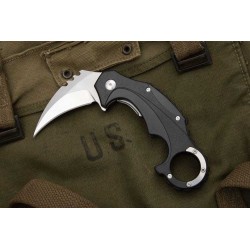 Couteau Karambit Brous Blades Enforcer Lame Acier D2 Manche Zytel Linerlock BRBM001S - Livraison Gratuite