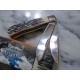Couteau Marble's Black Stag Jumbo Trapper 2 Lames Acier 440 Manche Os Slip Joint MR471 - Livraison Gratuite