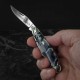 Couteau Rough Ryder Gentlemans Stockman Midnight Canif 3 Lames Acier 440 Manche Résine RR959 - Livraison Gratuite