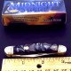 Couteau Rough Ryder Gentlemans Stockman Midnight Canif 3 Lames Acier 440 Manche Résine RR959 - Livraison Gratuite