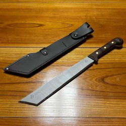 Couteau Machette Condor Argyll Scottish Machete Lame Acier Carbone 1075 Manche Bois Salvador CTK10281225HC - Livraison Gratuite