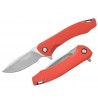 Couteau Camillus Scivik Red Lame Acier 420 Manche GFN IKBS Linerlock Clip CM19677 - Livraison Gratuite