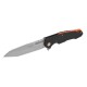 Couteau Camillus Regent A/O Lame Acier D2 Manche Fibre Carbone Linerlock Clip CM19365 - Livraison Gratuite