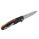 Couteau Camillus Regent A/O Lame Acier D2 Manche Fibre Carbone Linerlock Clip CM19365 - Livraison Gratuite