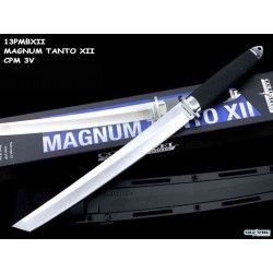 Katana Cold Steel Magnum Tanto XII Lame Acier CPM-3V Satin Manche Kray-Ex Etui Secure-Ex CS13PMBXII - Livraison Gratuite