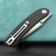 Couteau Kubey Momentum Black Lame Acier Aus-10 Manche G10 IKBS Linerlock Clip KUB344H - Livraison Gratuite