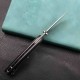 Couteau Kubey Momentum Black Lame Acier Aus-10 Manche G10 IKBS Linerlock Clip KUB344H - Livraison Gratuite