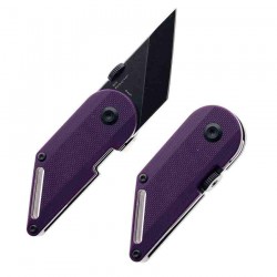 Couteau Kansept Pinkerton Dash Purple G10 Handle Tanto BW 154CM IKBS Linerlock KT3045A4 - Livraison Gratuite