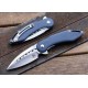Couteau Begg Knives Mini Glimpse Gray Lame Acier D2 Manche G10 IKBS BG004 - Livraison Gratuite
