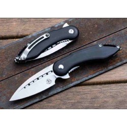 Couteau Begg Knives Mini Glimpse Black Lame Acier D2 Manche G10 IKBS BG005 - Livraison Gratuite