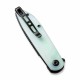 Couteau Sencut Bocll II Jade Lame Acier D2 Manche G10 IKBS Linerlock Clip S220192 - Livraison Gratuite