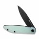 Couteau Sencut Bocll II Jade Lame Acier D2 Manche G10 IKBS Linerlock Clip S220192 - Livraison Gratuite