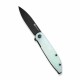 Couteau Sencut Bocll II Jade Lame Acier D2 Manche G10 IKBS Linerlock Clip S220192 - Livraison Gratuite