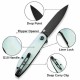 Couteau Sencut Bocll II Jade Lame Acier D2 Manche G10 IKBS Linerlock Clip S220192 - Livraison Gratuite