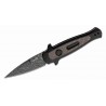 Couteau Automatique Kershaw Launch 12 Lame Acier Damas Manche Alu/FC Made USA KS7125DAM - Livraison Gratuite