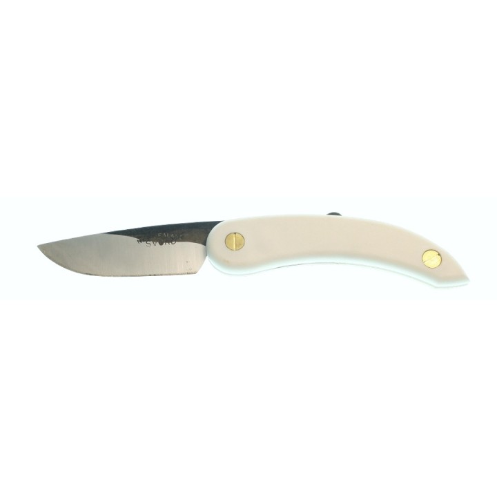 Couteau Piémontais SVORD The Peasant Knife White Lame carbone manche Abs Made in New Zealand SV140 - Livraison Gratuite
