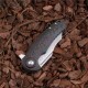 Couteau Shieldon Tranchodon Damas Lame 67 Couches Manche G10/Fibre de Carbone IKBS Linerlock CLip SHI7093D - Livraison Gratuite