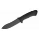 Couteau Spartan Blades Harsey Nessmuk Lame Acier Carbone 1095 Manche ABS Etui ABS Made USA SBSL005BK - Livraison Gratuite