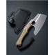 Couteau Civivi Aratra Tan Lame Cleaver Acier D2 Manche G10 Etui Kydex CIVC210413 - Livraison Gratuite