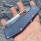 Couteau Gerber Flatiron Cleaver Lame Acier D2 Manche Micarta Framelock Clip G1789 - Livraison Gratuite