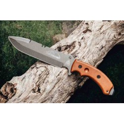 Couteau de Survie Tops Tahoma Field TAHO-03 Lame Acier Carbone 1095 Etui Nylon Made In USA TPTAHO03 - Livraison Gratuite