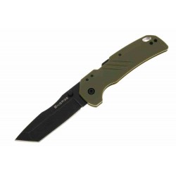 Couteau Cold Steel Engage ATLAS Lock OD Green Lame Tanto Acier 4116 Blackwash Manche GFN Clip CSFL30DPLTBG - Livraison Gratuite